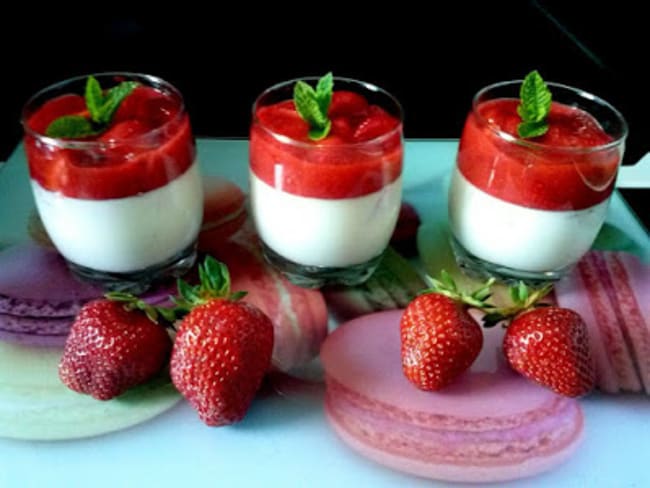 Panna cotta vanille