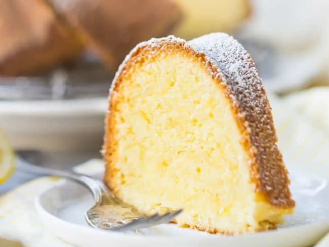 Cake au citron moelleux au thermomix