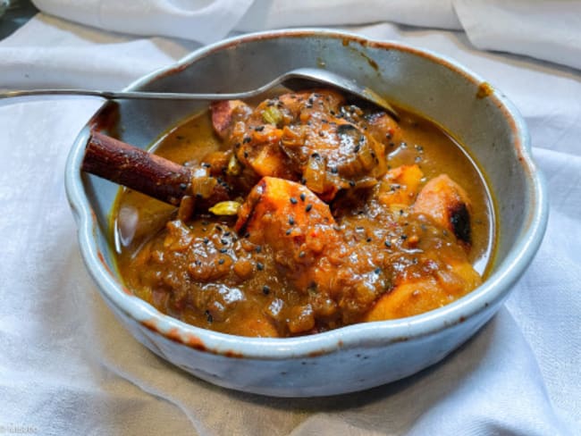 Curry cachemiri de coings (bom chount)