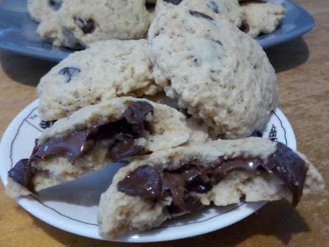 Les cookies cœur fondant