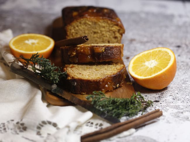 Pain d'épices moelleux à l'orange