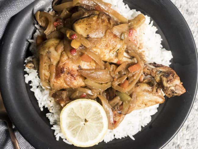 Poulet yassa