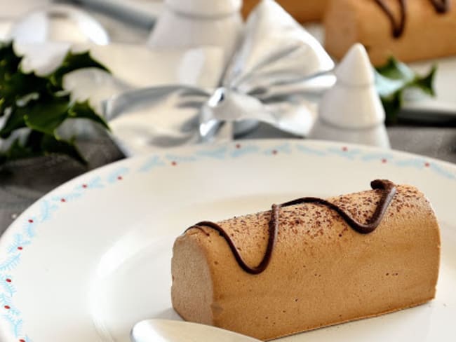 Bûche cappuccino