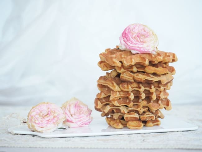 Gaufre à la patate douce sans lactose