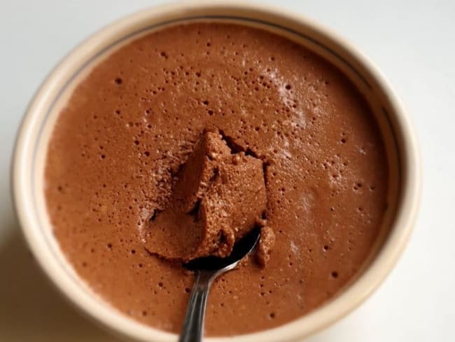 Crème chocolat légère comme une mousse au chocolat