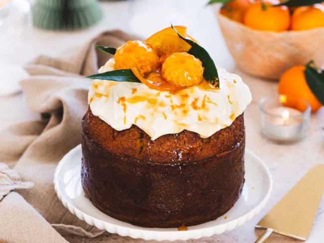 Gâteau aux oranges et huile d'olive