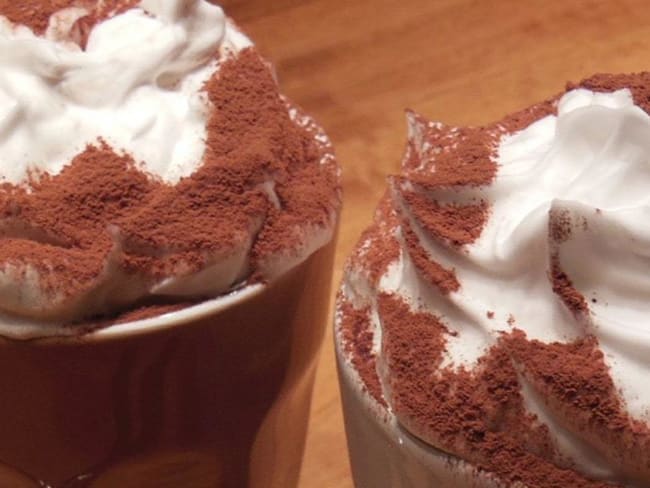 Recette chocolat chaud Starbucks