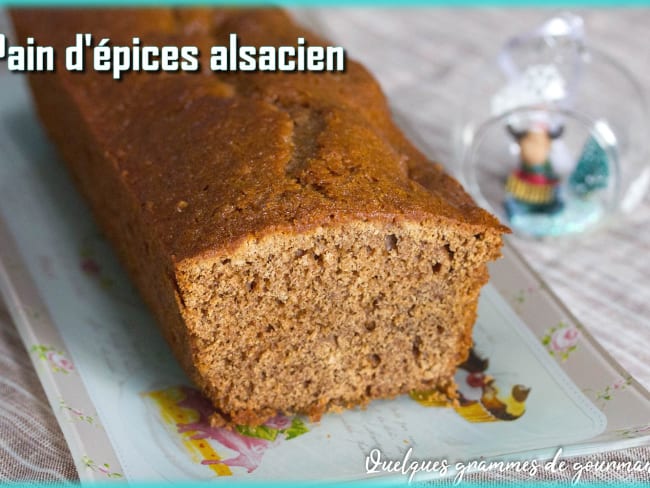 Pain d'épices alsacien