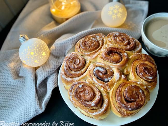 Brioche roulée à la cannelle