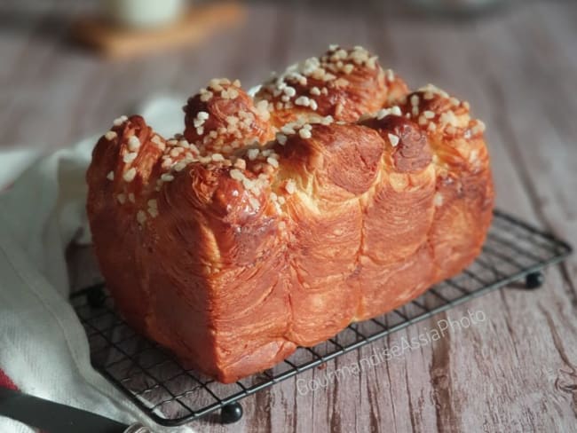 Brioche feuilletée aux croissants