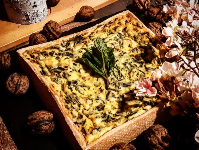 Quiche aux Blettes et au Brocciu