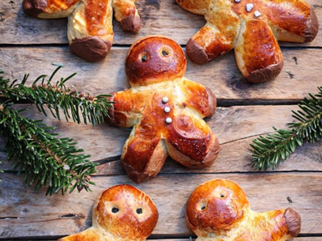 Männele ou petites brioches de la Saint-Nicolas