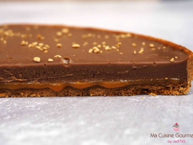 Tarte Choco Pécan Caramel