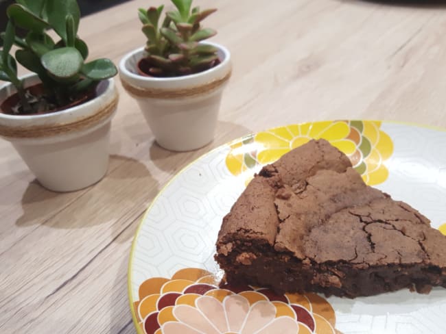 Fondant au chocolat et au lait concentré