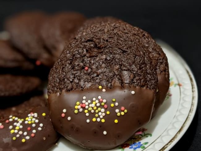 Cookies brownies au chocolat