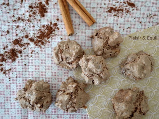 Baisers au chocolat et aux amandes - Schatzy 