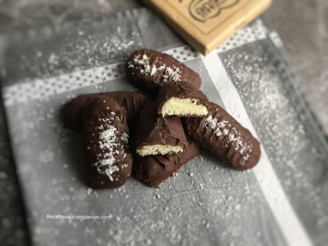 Barre chocolat noix de coco façon Bounty