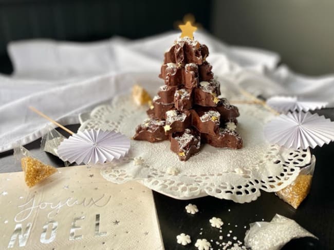 Sapin croustillant au chocolat