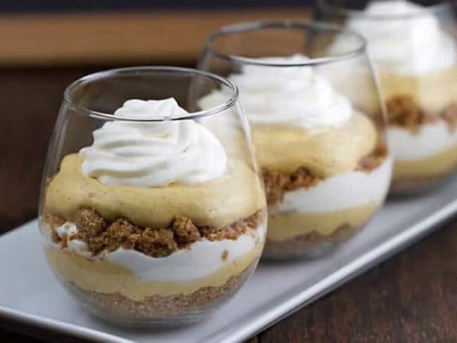 Verrines au mascarpone et spéculoos