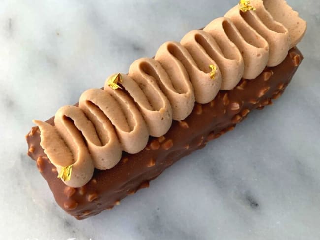 L’entremets « Noisette » d'après le Chef Cyril Lignac