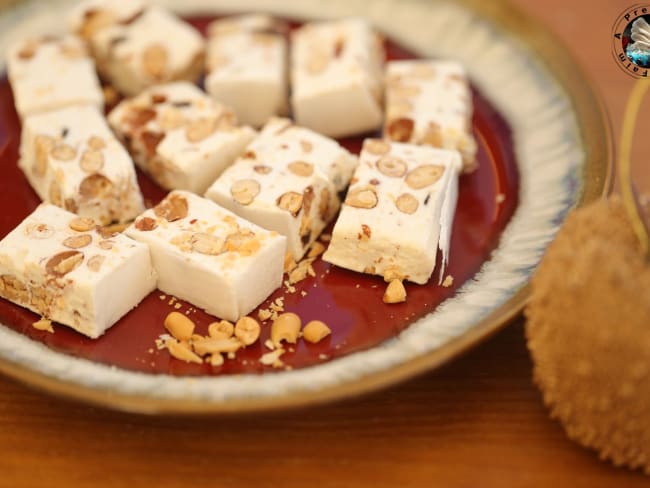 Nougat aux cacahuètes