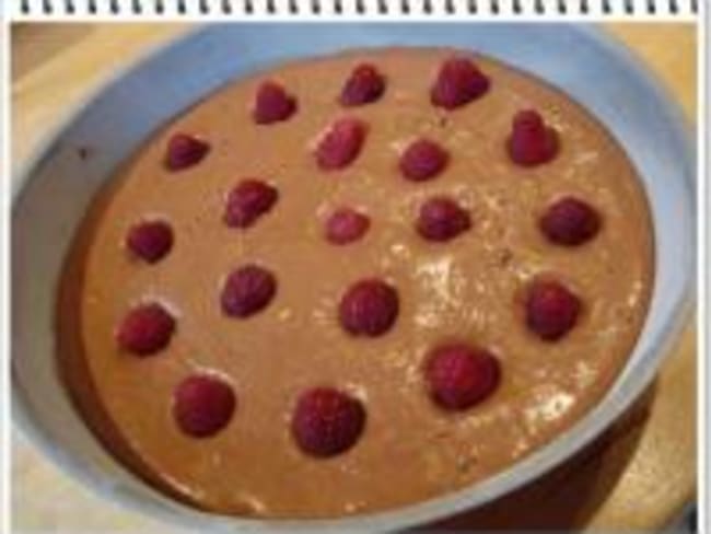 Fondant au Chocolat et aux Framboises