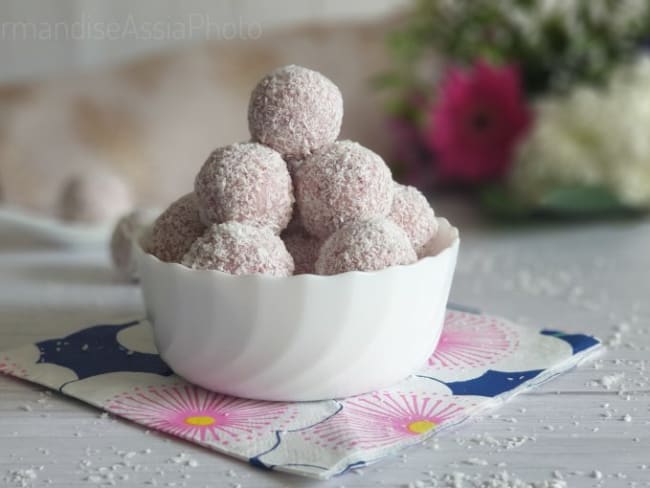 Raffaello à la Framboise maison