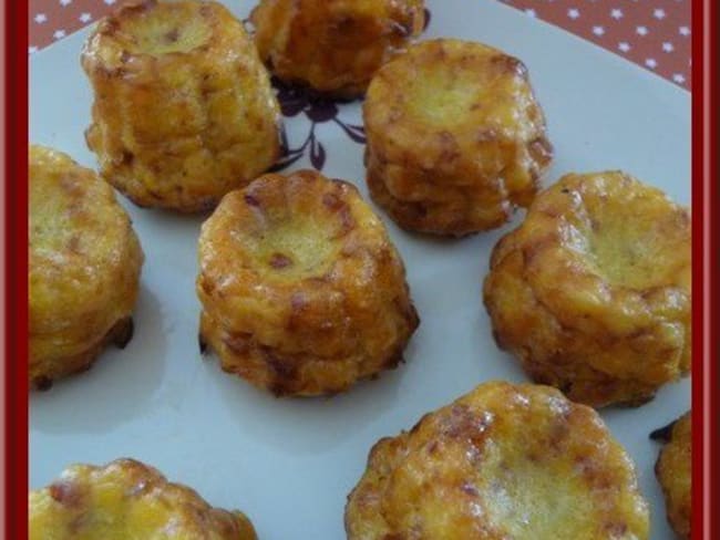 Cannelés chorizo comté