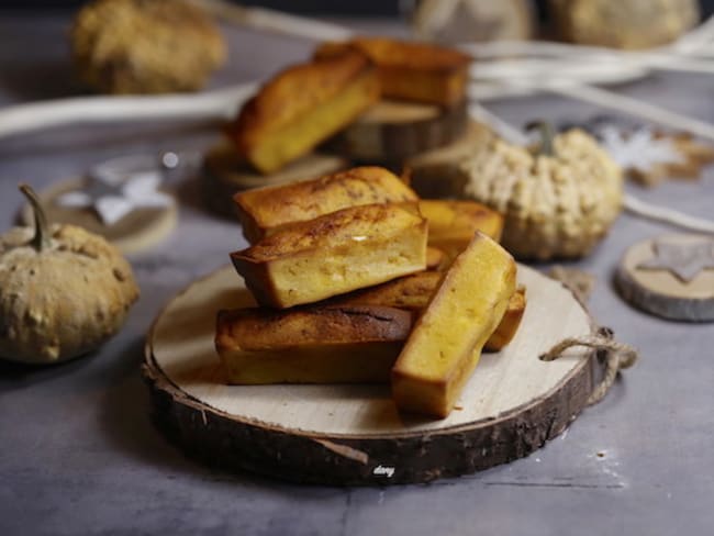 Financiers au potiron