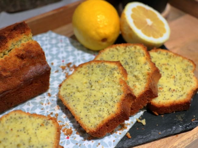 Cake moelleux au citron et graines de pavot de Sheila Lukins