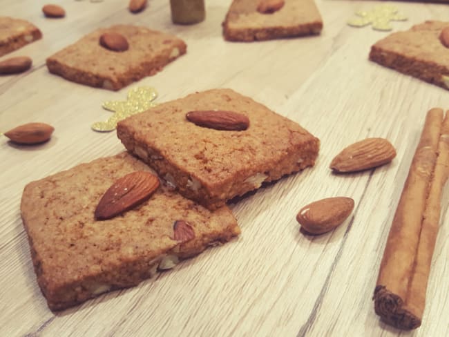 Spéculoos épais aux amandes - Bredeles