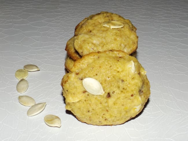 Cookies aux graines de courge et au chocolat