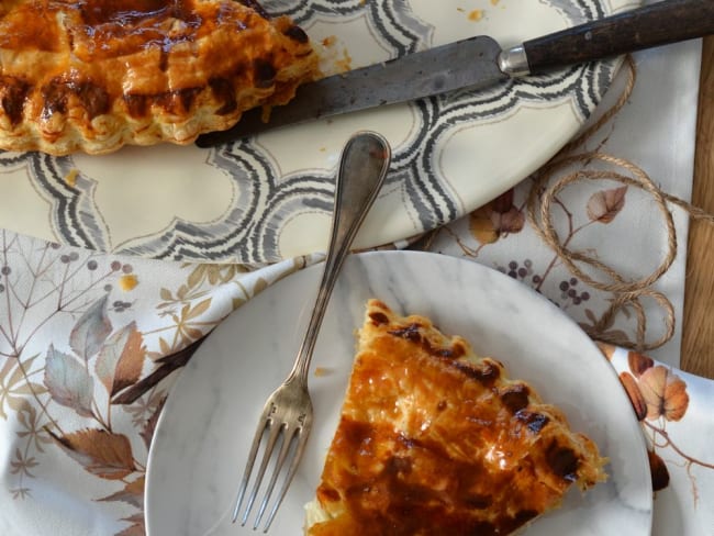 Galette des rois à la crème de marron