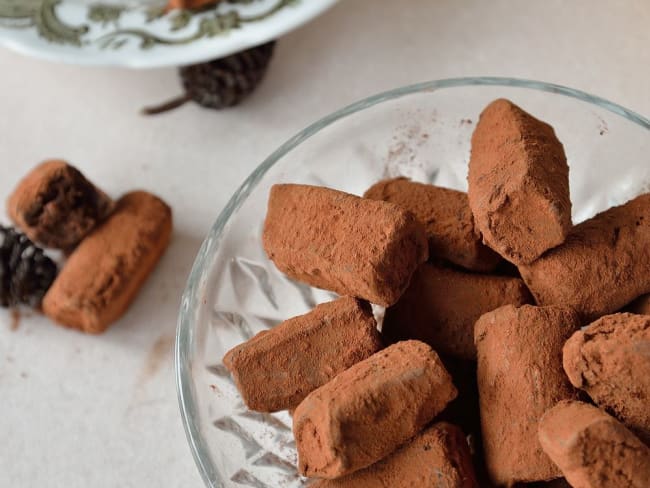 Truffes au café