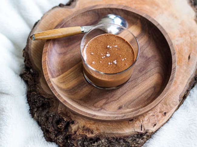 Mousse au chocolat au lait et chocolat noir