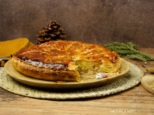 Galette des rois aux pommes pour l'épiphanie