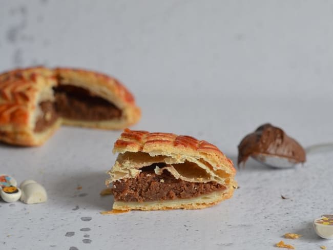 Galette des rois au Nocciolata (choco-noisettes)