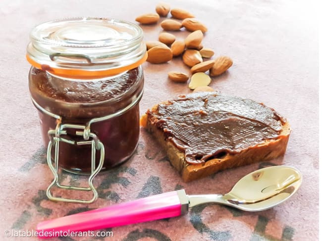 Pâte à tartiner chocolat pistache