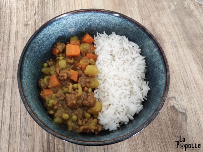 Curry de boeuf