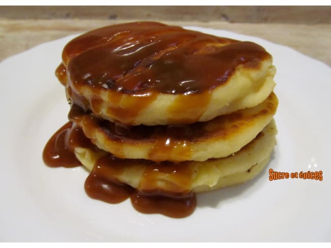 Pancakes au fromage frais et à la semoule - Syrniki