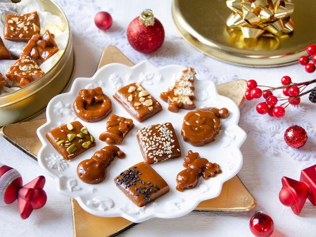 Caramels au beurre salé tendres