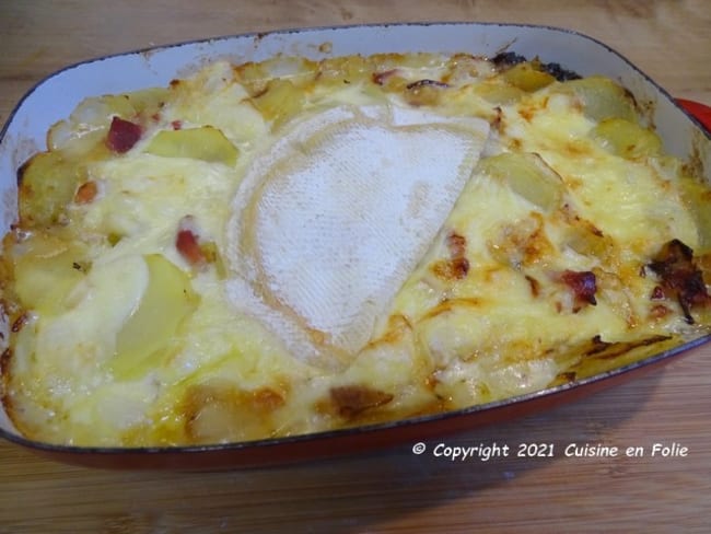 Tartiflette traditionnelle au Cookeo