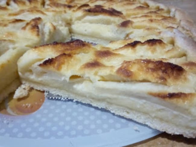 Tarte aux pommes normande