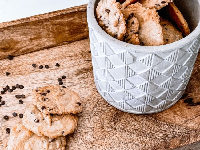 Cookies craquants aux pépites de chocolat