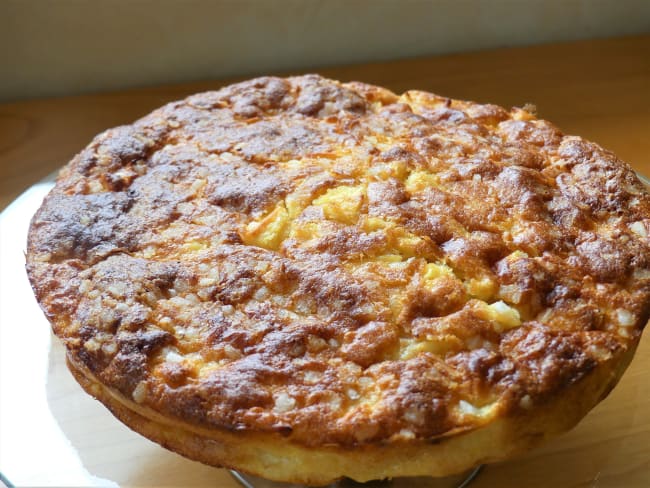 Gâteau madeleine aux pommes au thermomix