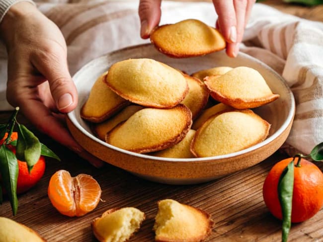 Madeleines à l'orange