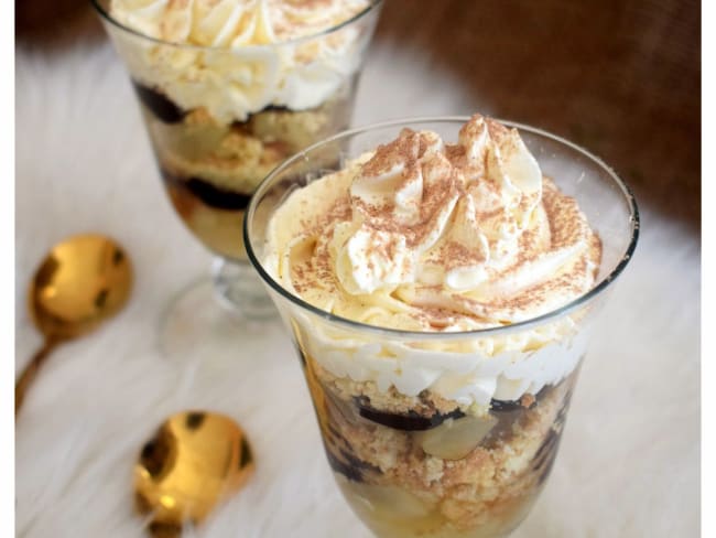 Trifle poires chocolat