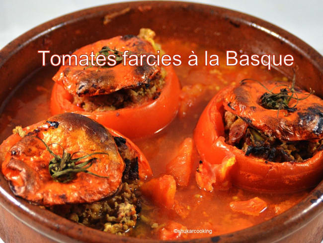 Tomates farcies à la basque