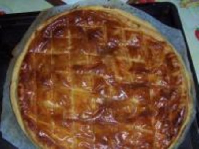 Galette des Rois au Chocolat et à la Pomme pour tirer les rois