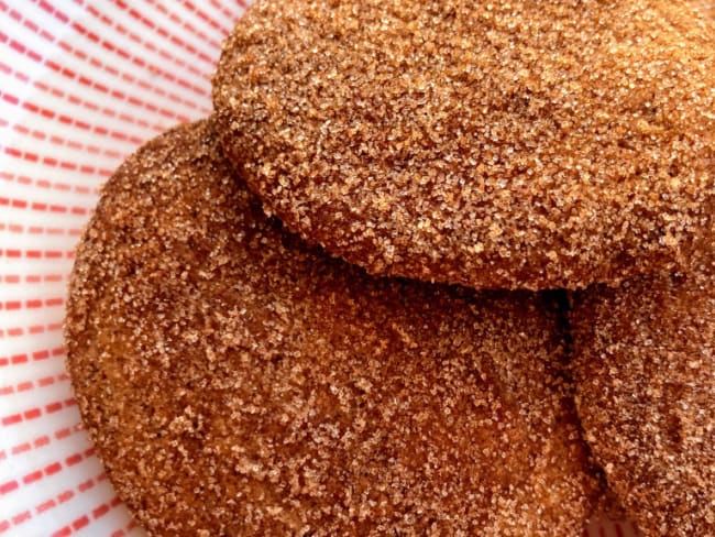 Les biscuits au sucre et à la cannelle ou Snickerdoodles